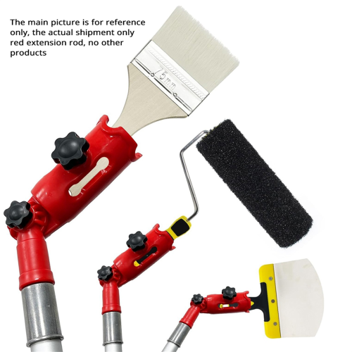Multi-Angle Paint Brush Extender Red, Paint Edger Tool 1