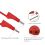 Multi-meter Test Leads Cable Jumper Wire Line Security Banana Plug 2