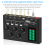 Table de mixage audio stéréo 4 canaux MX5 6