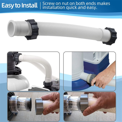 Slang till poolens sandfilterpump – kopplingsslang 11535 2