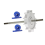 Pool Cleaner Tune Up Rebuild Kit for 180 280 Includes Wheels, 2