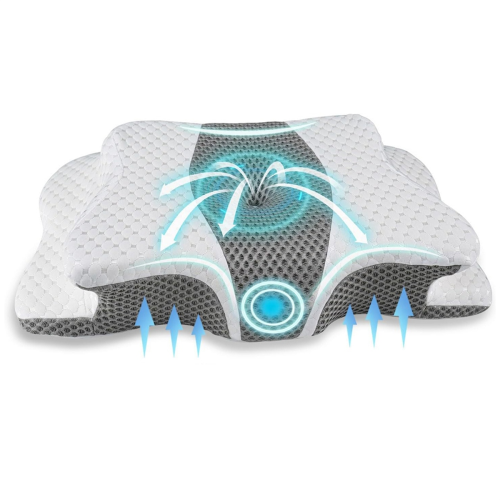 Pain Relief Cervical Pillow,Contour Bed Back Sleeper
