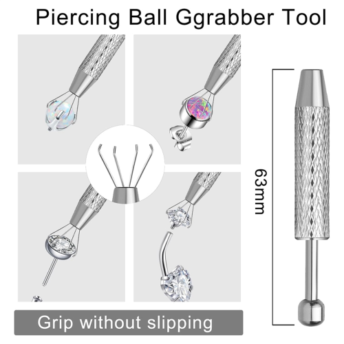 Piercing Ball Grabber Tool Kit with Insertion Pins 2