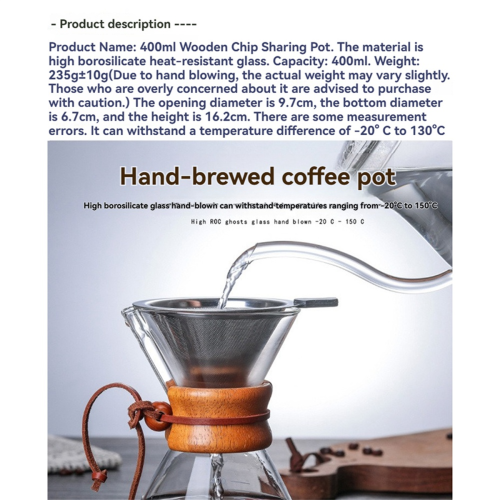 Pour over Coffee Maker Dripper Serving Set 1