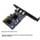 PCI-E X4 till Type-C-videoexpansionskort stöder DP-videoskrivbord 4