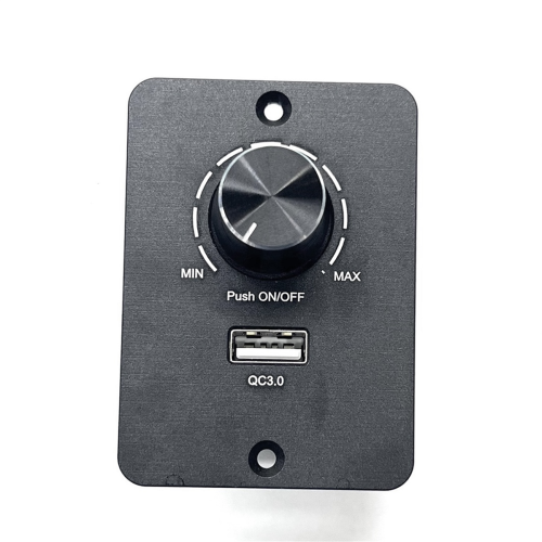 Interruptor dimmer PWM para RV e barco, controlador de luz ajustável de 5A 1