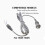 Ersatzkabel für Haartrockner HS01/HS05 (EU-Stecker) 5