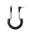 Replacement Headphone Spring Cable Extension Cord for 1
