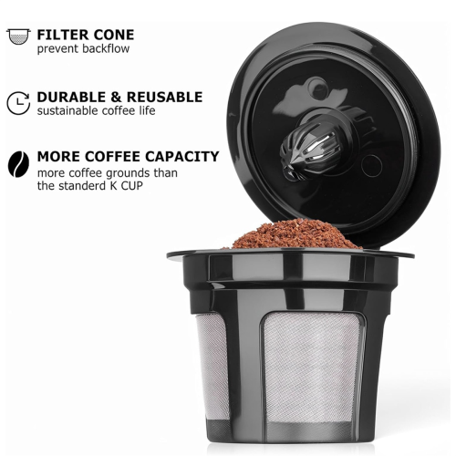 Reusable K Cups for K Mini, K Elite, K Classic, K Compact 2PCS 2