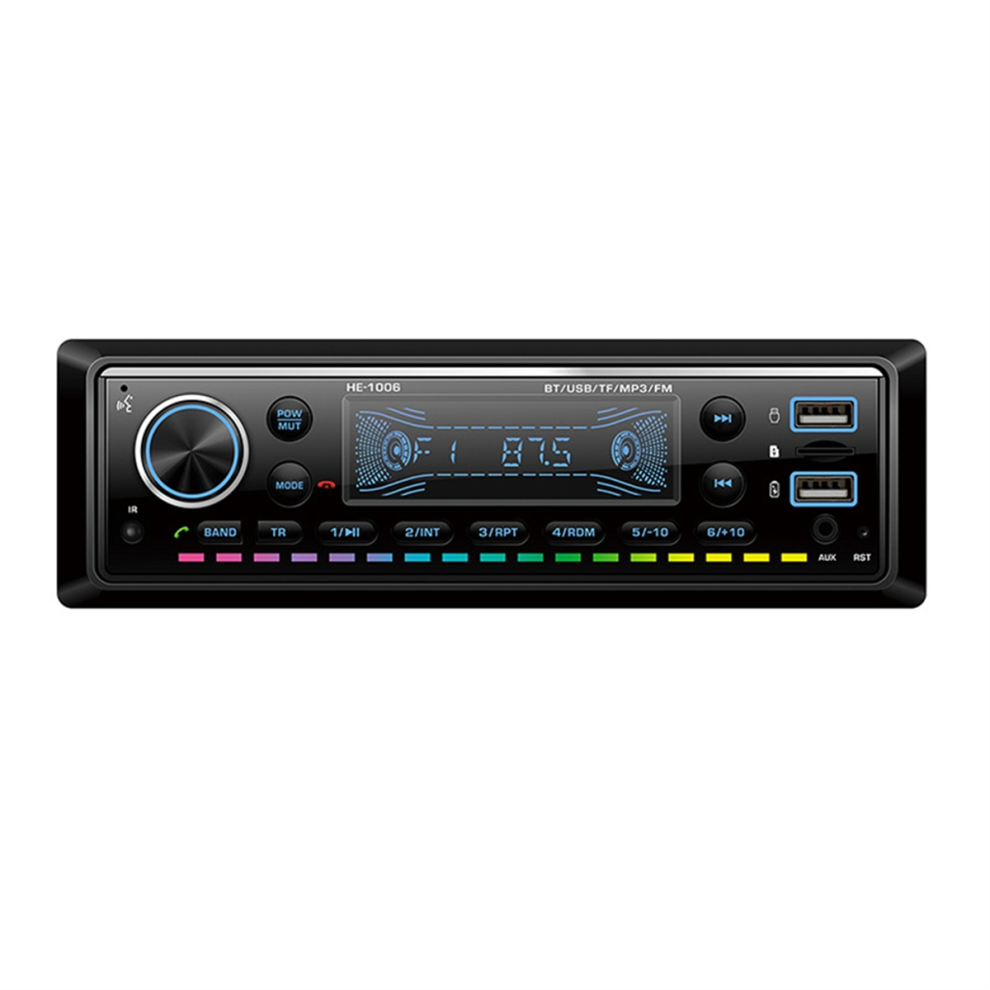 Single Din Car Stereo Bluetooth Audio Fm Receiver Music Radio Mp3 4853297060587