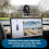 Slidable Skateboard Bear Control Screen Decoration for Model Y 5