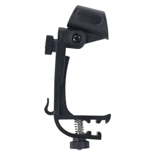Snare Percussie Clip Zwarte Drum Microfoon Mic Rim Klem