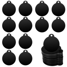 Stempelblanks, Graveerblanks, Metalen schijven, Sleutelhanger, Hondenplaatje