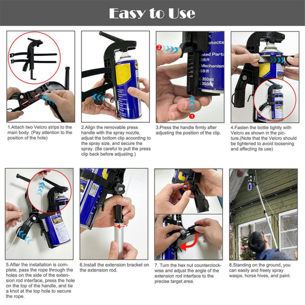Sprays Can Extension Pole Adaptor Sprayer Extension Pole Adaptor A 4853297063236