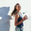 Square Water Bottle 500ml Portable Flat Drink Cups A 4