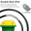 Straps Attach To Black Bear Proof Trash Can. Works Great For Bears 2