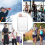 Square Water Bottle 500ml Portable Flat Drink Cups A 5