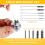 Sprayer Cleaning Kit 17Pcs Multi-Purpose Paint- Brush Cleaner Tool 4
