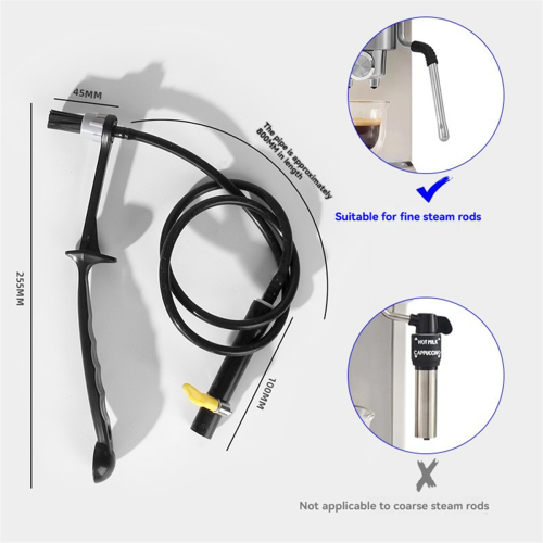 Steam Cleaning Brush for Espresso Coffee Machine Brewing Head 1