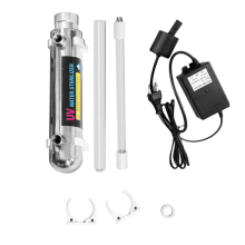 Esterilizador de agua UV de acero inoxidable para acuarios y peceras (UE)