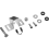 Transom Mount Bracket Compatible for TripleShot Transducer 4