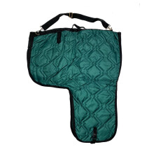 AJ Tack Western Padded Saddle Carrier Green
