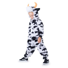 Dress Up America Cow -kostume til sm?b?rn - yndig plys ko jumpsuit onsie til sm? drenge og piger