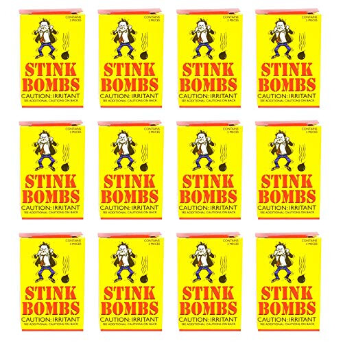 Ρόουντ Άιλαντ Novelty Stink Bombs | 3 Γυάλινες Φιάλες Ανά Κουτί | 12 Κουτιά Ανά Παραγγελία 1