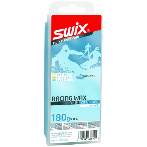 Swix Βιοαποικοδομήσιμο Κρύο Κερί Σκι/Σνόουμπορντ (180g Μπάρα)