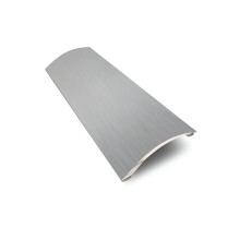 Brushed Silver Self-Adhesive Aluminium Floor Reducer Trim TVS 40mm x 0.9m