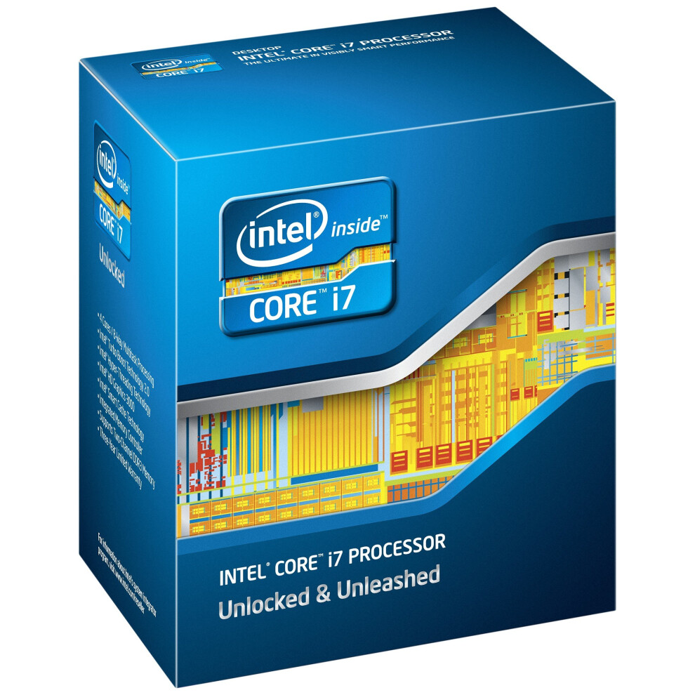 Intel Core I7-2600K Quad-Core Processor 3.4 Ghz 8 Mb Cache Lga 1155
