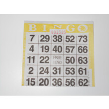 Sideline Hobby 1on Bingo Paper Cards (500) (gul)