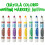 Crayola Crayola Πλενόμενοι Μαρκαδόροι - Πράσινοι (12τμχ), Μαρκαδόροι Ευρέος Σχεδίου για Παιδιά 5