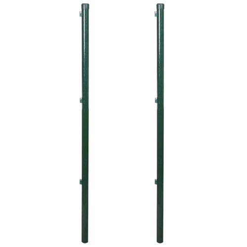 VidaXL vidaXL Zaunpfosten 2 Stk. 115 cm