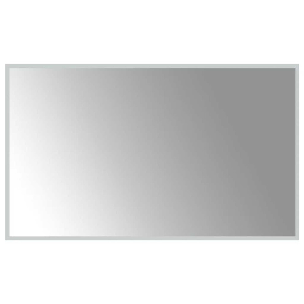 vidaXL LED Bathroom Mirror 100x60 cm Washroom Wall-mounted Light up Mirror
