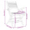 VidaXL vidaXL Folding Garden Chairs Foldable Chairs Dining Chairs 8 pcs Solid Wood Teak 5