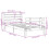VidaXL vidaXL Bed Frame with Headboard Bed Base 90x190 cm Single Solid Wood Pine 11
