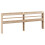 VidaXL vidaXL Bed Frame with Headboard Bed Base Bedstead 200x200 cm Solid Wood Pine 6