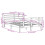 VidaXL vidaXL Bed Frame with Headboard White 120x190 cm Small Double Solid Wood Pine 11