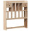 VidaXL vidaXL Bookcase Bed without Mattress Bed 90x190 cm Single Solid Wood Pine 7