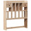 VidaXL vidaXL Bookcase Bed without Mattress 75x190 cm Small Single Solid Wood Pine 7