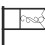 VidaXL vidaXL Metal Bed Frame with Headboard Bed Base Bedstead Black 90x190 cm Single 8