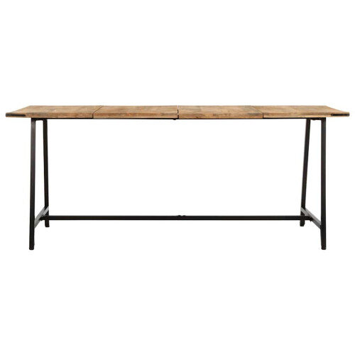 VidaXL vidaXL Dining Table 180x90x75 cm Solid Wood Mango dining room table 1