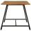 VidaXL vidaXL Dining Table 160x80x75 cm Solid Wood Mango dining room table 3