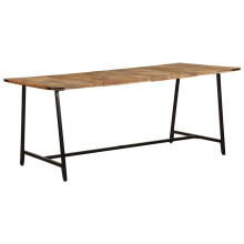 vidaXL Dining Table 180x90x75 cm Solid Wood Mango dining room table
