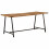VidaXL vidaXL Dining Table 160x80x75 cm Solid Wood Mango dining room table 1