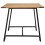 VidaXL vidaXL Dining Table 180x90x75 cm Solid Wood Mango dining room table 3