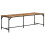 VidaXL vidaXL Dining Table 220x90x75 cm Solid Wood Rough Mango dining room table 11