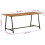 VidaXL vidaXL Dining Table 160x80x75 cm Solid Wood Mango dining room table 9