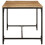 VidaXL vidaXL Dining Table 160x80x75 cm Solid Wood Rough Mango dining room table 3